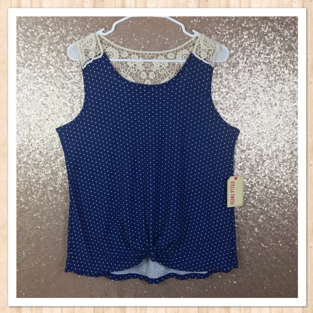 Stella Tweed Tank Top